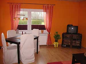 Essbereich Ferienwohnung Treibgut